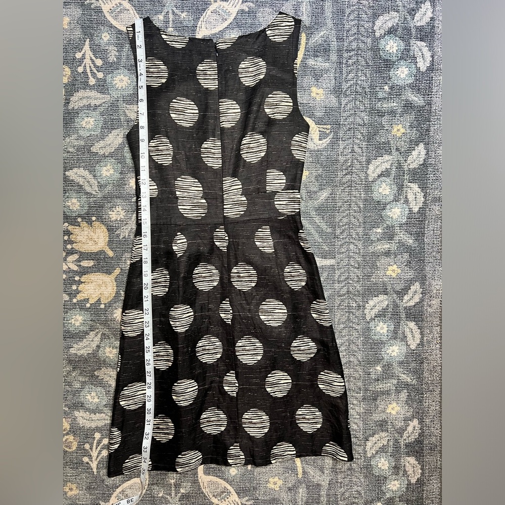 Banana Republic Black and Gray Midi Dress - Picture 5 of 6